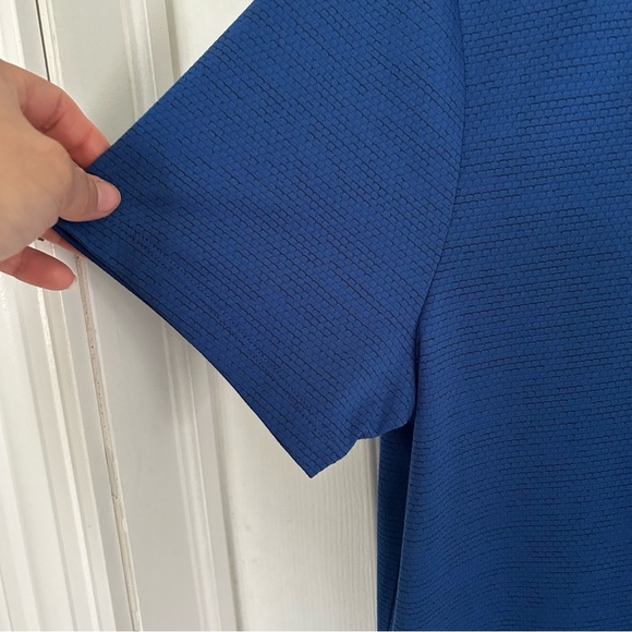 Perry Ellis Men's Blue Polo Shirt size M - Picture 4 of 7